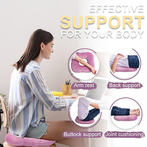 <span class=keywords><strong>Coussin</strong></span> de siège en forme de beignet rembourré pour soulager les douleurs du coccyx et du queue-de-cheval, la récupération post-chirurgicale, et la réduction de la pression lors de la position assise, pour la maison et le bureau - Product Image 5
