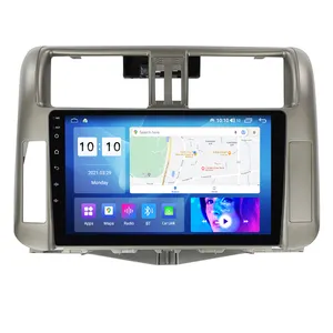 MEKEDE MS android 12 split screen auto radio player for Toyota Prado 150 2009-2013 BT ADAS DVR SWC GPS navigation