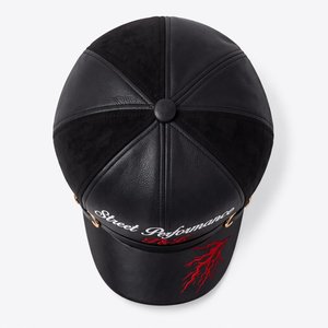 "Premium Beret <b>Hat</b> Custom <b>Flat</b> Embroidery Logo Faux Leather Chic Fashion Cap Manufacturer Wholesale Bulk" - Product Image 6