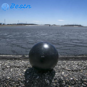 100mm <span class=keywords><strong>HDPE</strong></span> bóng màu đen bóng với UV kháng nhựa rỗng nổi bìa cho dam và đầm phá - Product Image 6