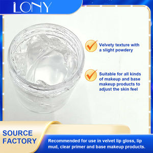 مصنع يوفر مواد خام تجميلية: ديميثيكون وديميثيكون/فينيل ديميثيكون كروسبوليمر، جل كيميائي لملمع الشفاه - Product Image 2