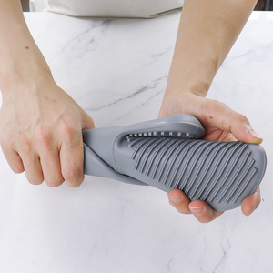 Maniques de four extra longues en silicone anti-brûlure, outils et gadgets de cuisine pour la cuisson, maniques isolantes contre la chaleur - Product Image 5