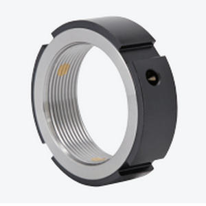 Tuercas de Bloqueo Axiales de Alta Precisión de Acero Inoxidable 304 Serie A, Tuercas de Bloqueo de Rodamientos Personalizables para Máquinas Herramienta CNC - Product Image 1