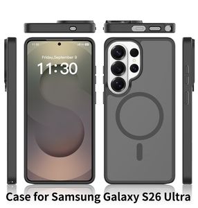 Custodia di Lusso Traslucida per Cellulare con Anello Magnetico Sensazione Pelle per <span class=keywords><strong>Samsung</strong></span> Galaxy S26 Ultra <span class=keywords><strong>Cover</strong></span> Personalizzata - Product Image 1