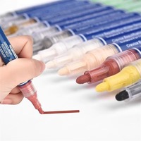 Stylo de retouche pour carrelage, marqueur permanent imperméable pour la réparation et le nettoyage des joints muraux et de sol de salle de bain