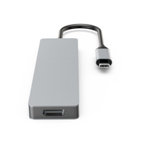 Hub USB C 5 en 1 H09C con Salida de Video 4K, 100W PD, HDTV, 4 Puertos USB 3.0 y Entrega de Energía de 100W PD para Laptop PC Lenovo