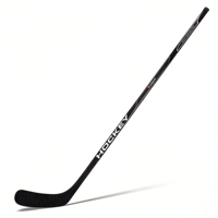 Bâton de hockey sur glace personnalisé 100% fibre de carbone, senior, 65-68 pouces, 360g, point de flexion bas, entraînement en club, match, joueur, athlétique