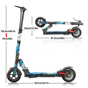 Trottinette électrique pliable US Warehouse 200w Kick Scooter Electrico Fold E-Scooter Trottinettes électriques pour enfants 36v 2 roues - Product Image 6