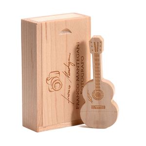 Memoria USB 3.0 de Alta Capacidad con Forma de Guitarra Metálica, Logotipo y Color Personalizados, para Regalos Promocionales - Product Image 3