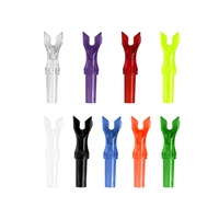 ID 6.2mm tir à l'arc Recure arc flèche pratique rapide tir rapide Nock queue grand Angle ouvert flèche fin Y insérer interne Nock bricolage
