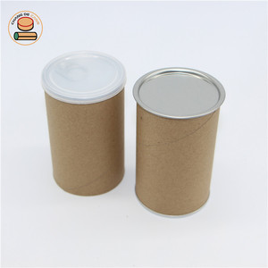Thiết Kế Nhỏ Thức Ăn Vật Nuôi/Sô Cô La/Matcha Bột/Trà/Snack Kín Giấy Ống <span class=keywords><strong>Container</strong></span> Bột Thực Phẩm & Đồ Uống Bao Bì Xi Lanh - Product Image 2