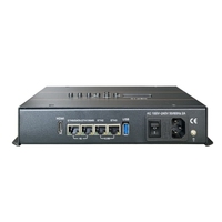 Gateway IPTV con 4 Puertos de Datos, Conversor de Protocolo de Transmisión IP UDP, HTTP, HLS, RTSP, RTMP, SRT