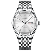 Reloj Mecánico Automático para Hombre de 41 mm con Logotipo Personalizado Premium OEM ODM, Movimiento NH36, Acero Inoxidable 316L, Fecha y Día de la Semana