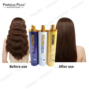 Brazil protein chuyên nghiệp Salon Brazil Keratin thẳng kem thiệt hại sửa chữa chăm sóc tóc protein keratin điều trị