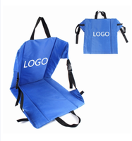 Coussin de sol pliable et léger pour la plage, le camping, le stade, avec logo personnalisable, en tissu Oxford imperméable, portable pour l'extérieur