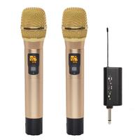 Microphone de karaoké dynamique sans fil universel professionnel, micro pratique pour chanter en studio, à la maison, en direct