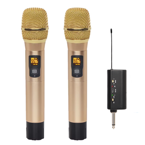 ไมโครโฟนคาราโอเกะไร้สายแบบไดนามิก ระดับมืออาชีพ ใช้งานได้หลากหลาย เหมาะสำหรับร้องเพลงในสตูดิโอ บ้าน และการแสดงสด - Product Image 2