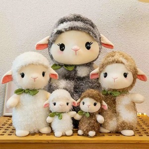 Tùy Chỉnh Dễ Thương Plushie Cừu Sơ Sinh Thú Nhồi Bông Nhiều Màu Sắc Mềm Đồ Chơi Sang Trọng Cừu - Product Image 1
