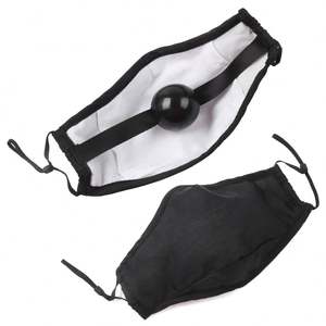 SM Bondage Fétiche Silicone Gode Plug Sangle sur la Bouche Ouverte Bouche Pénis Ball <span class=keywords><strong>Gag</strong></span> - Product Image 2