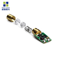 Lentille de collimation laser 520nm, module laser vert point-ligne 5mW, mise au point réglable 5V pour niveau laser et outil de construction