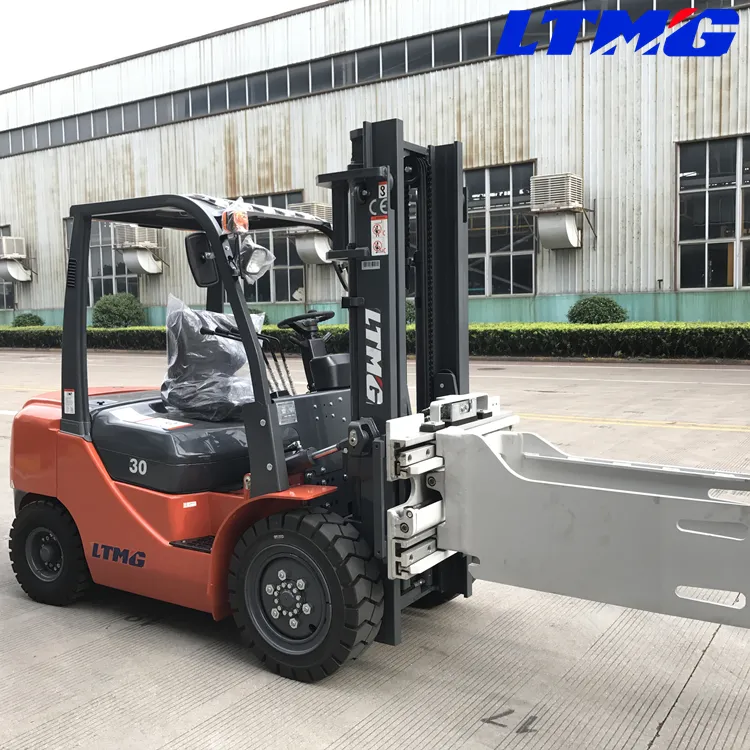 LTMG 3 ton forklift specification fd30 hydraulic diesel forklift with bale clamp