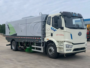 Camion balayeuse-laveuse électrique à aspiration robuste FAW 15m³ pour le nettoyage des poussières - Product Image 5