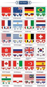 Bandera Nacional Personalizada de Estados Unidos, Canadá y México, Tatuaje de Bandera, Impermeable, Resistente al Sudor, Impresión a Cuatro Colores, Fútbol, 3x5 pies - Product Image 4