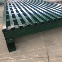 Galvanisé à chaud économie robuste grille de stock garde de bétail grille de bétail passe de véhicule écart de stock Texas porte arrêt de bétail