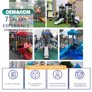 Sân chơi ngoài trời trượt cho trẻ em khu dân cư sân sau LLDPE nhựa freestanding dễ dàng thiết lập chrildrens đồ chơi vui vẻ - Product Image 3