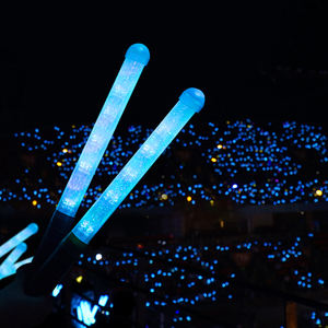 הוביל מקלות עידוד dmx512 נשלט ידידותי לסביבה פלסטיק אור פלחי קונצרט מוסיקה ררב - Product Image 6