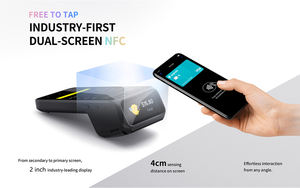 Terminal Punto de Venta Móvil con Pantalla Táctil de 6.5 Pulgadas, Lector de Tarjetas Resistente, Sistema Punto de Venta Todo en Uno con Impresora, Escáner y <span class=keywords><strong>Mini</strong></span> Pantalla - Product Image 3