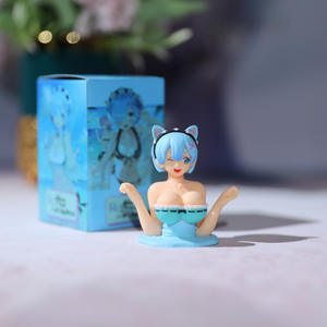 Figurine <span class=keywords><strong>Manga</strong></span> HESPER 5CM Kanako à poitrine mobile, Nami Re <span class=keywords><strong>Zero</strong></span> Rem Super Sonico, figurines sexy en PVC pour voiture - Product Image 6
