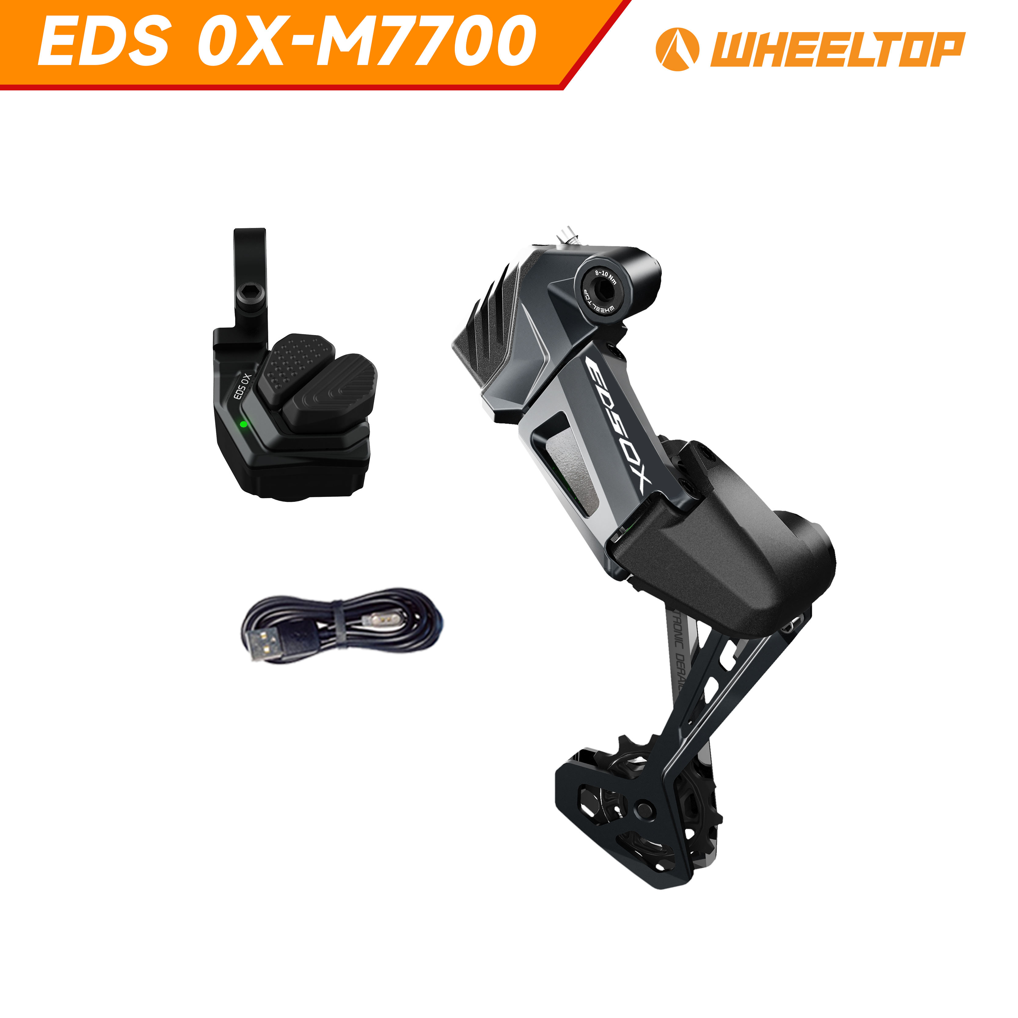 Wheeltop EDS OX 2.0 - Wireless Mountain Bike Gear Shifters