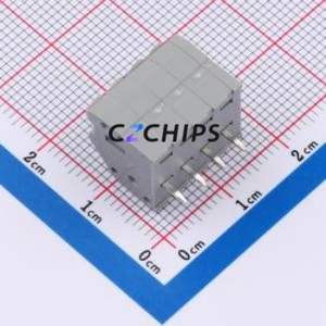 250-104 Spring Terminal Block Through hole Component (THT),P=3.5mm Connector 1x4P 3.5mm Gray 4P - Product Image 2