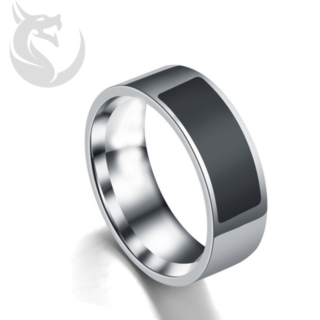 Fashion Intelligent NFC Steel Smart Ring with Alarm Clock Function for Android/iOS Smartphones-NEWYEAR Gift