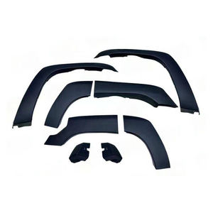 Maictop ชุดบังโคลนล้อสีดำอุปกรณ์เสริมสำหรับรถยนต์ Nissan <span class=keywords><strong>Patrol</strong></span> <span class=keywords><strong>Gu</strong></span> อุปกรณ์เสริม Y61 2005 + - Product Image 3