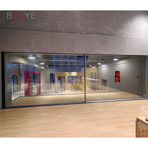 Porte coulissante en aluminium mince conforme à la norme américaine AS2047 NAFS, étanche, pour villa, patio, balcon - Product Image 1