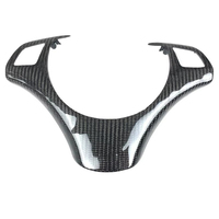 Pour BMW E90 E91 E92 E93 2007 2006 2008 2009 2010 2012 2011 Volant en fibre de carbone, couvercle décoratif central, accessoires de voiture