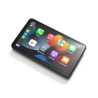 Pantalla LCD Táctil IPS de 7 Pulgadas y 25D para Computadora de a Bordo con CarPlay y Android Auto, Monitor de Cámara de Visión Trasera Inalámbrica