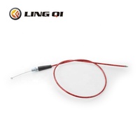 Câble d'accélérateur rouge/noir/or/bleu pour 43cc 47c 49cc Super Pocket Mini Moto Dirt Bike ATV Quad Minimoto Motorcycle Motocross
