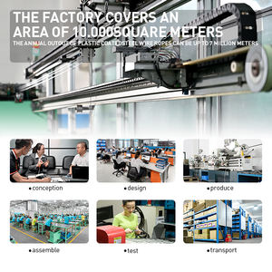 الصانع عالية الكربون حبل سلك فولاذي مقاوم للصدأ المغلفة الأسود سلك PVC كابل - Product Image 6