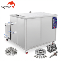 Machine de nettoyage ultrasonique industrielle Skymen avec système de filtration pour le nettoyage des pièces de quincaillerie, des pièces automobiles, des blocs-moteurs, des injecteurs