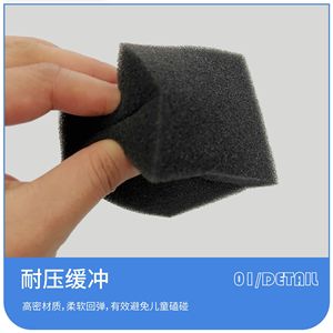 Blocs de mousse surdimensionnés carrés 5x5x5cm 15x15x15cm 20x20x20cm Éponge haute résilience Protection pour trampoline de terrain de jeu pour enfants - Product Image 4