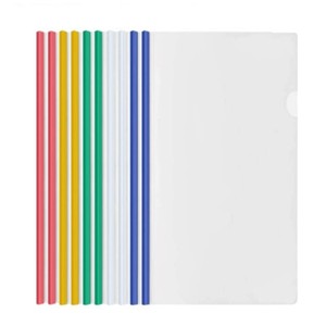 Classeurs en plastique avec barre coulissante, pochettes pour rapports, capacité de 40 feuilles, transparentes, pour <span class=keywords><strong>CV</strong></span>, présentations, classeurs organisateurs - Product Image 1