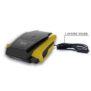 Portable Air <b>Pump</b> <b>12V</b> Digital Display 2.8M Power Cord Car Tire Inflator LCD Screen High Pressure 50L Min Single Cylinder - Product Image 1
