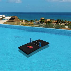 Table de <span class=keywords><strong>ping</strong></span>-<span class=keywords><strong>pong</strong></span> flottante Flotteur de piscine de 5 pieds de long comprenant des palettes et des balles en filet - Product Image 4