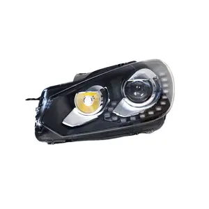Led Head Lamp Headlights For VW Volkswagen GOLF MK6 2009 2010 2012 2013 2014 Head Light HeadLamp Plug And Play Assembly