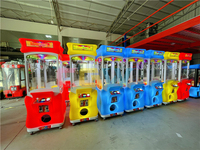CGW GOOD PROFIT Kids Game Center Machine à griffes de jouets colorées Super Box à pièces Mini Machine de jeu de griffes de jouets
