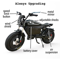 Vélo électrique urbain haute vitesse 20 pouces pour adulte, batterie lithium, moteur sans balais, stock disponible entrepôt USA