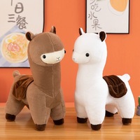 Cadeaux de qualité supérieure en gros, oreillers en forme de lama pour enfants, peluches personnalisées, adorables animaux en peluche en forme d'alpaga